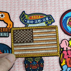 Customize Your Own Design Embroidered Patch Embroidery Badge Sew on Iron on Custom Embroidery Patch for Apparel Cap